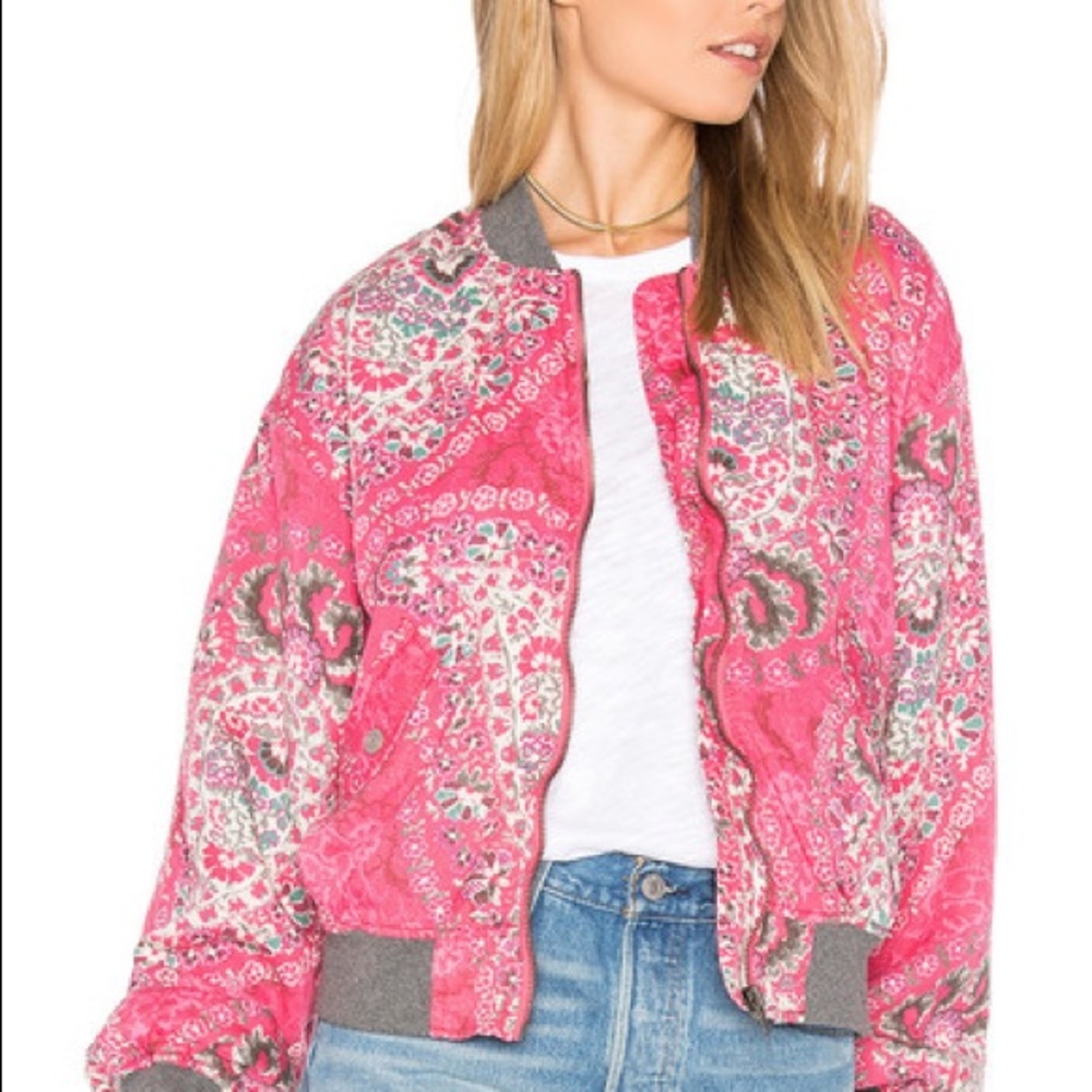 Free People Daytrip Bomber Jacket XS